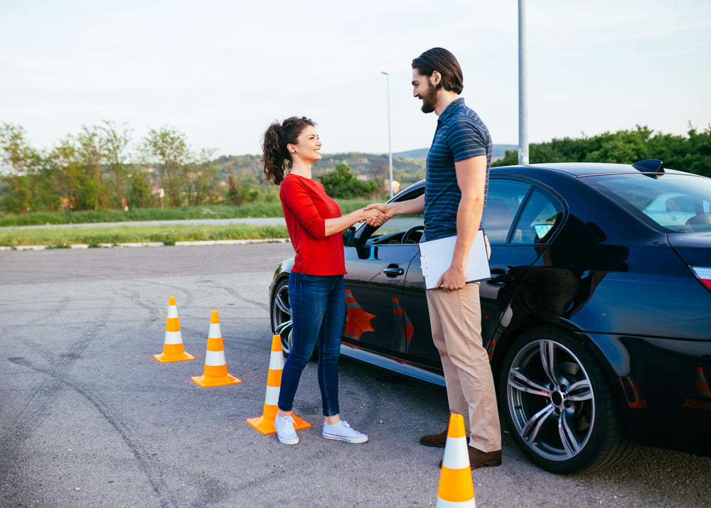 Autoskola Autoprieks mācību vide instruktors un kursants